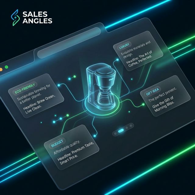 Sales Angles UI showing natural vs hidden sentiment